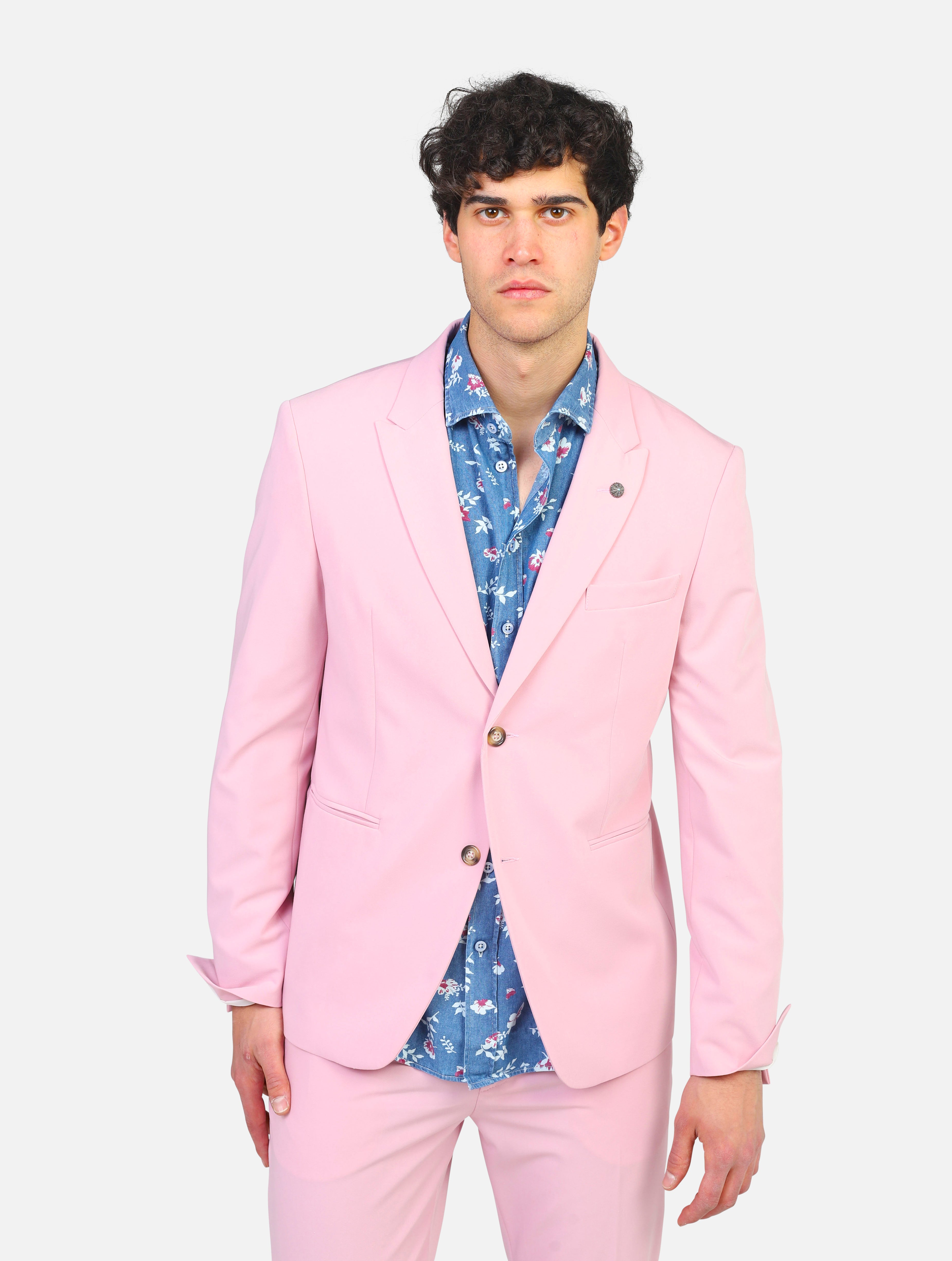 Giacca con pantalone officina 36 - 9001 alexis rosa rosa man  - 2
