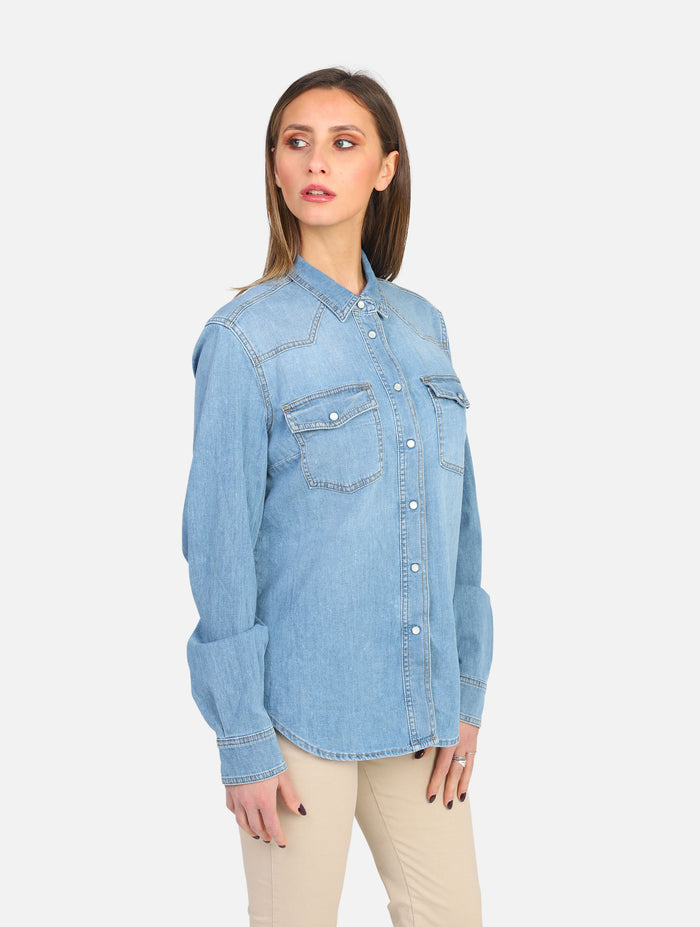 camicia in jeans VICOLO - DE5083DENIM