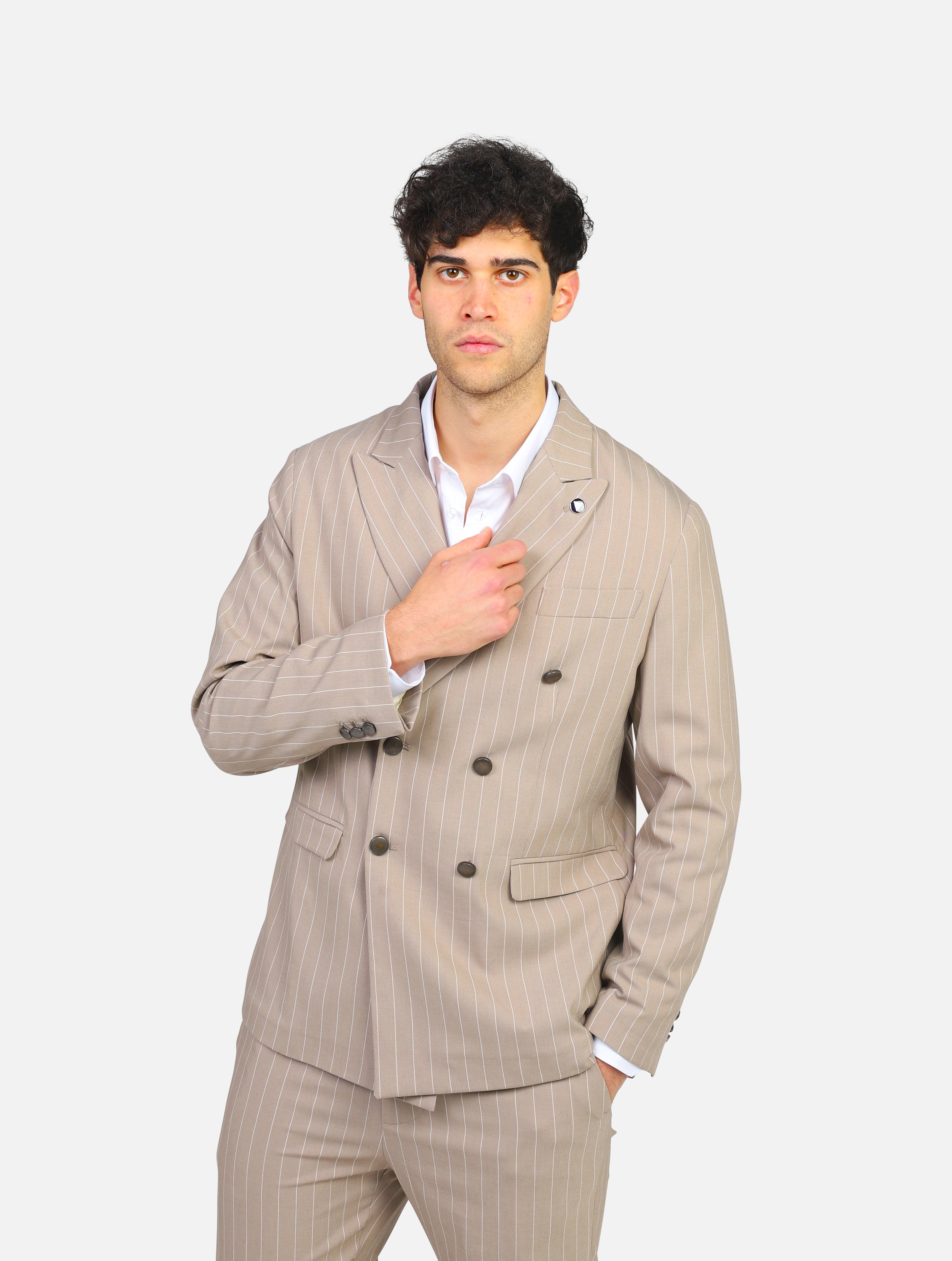 Giacca why not brand  -  beige man  - 4