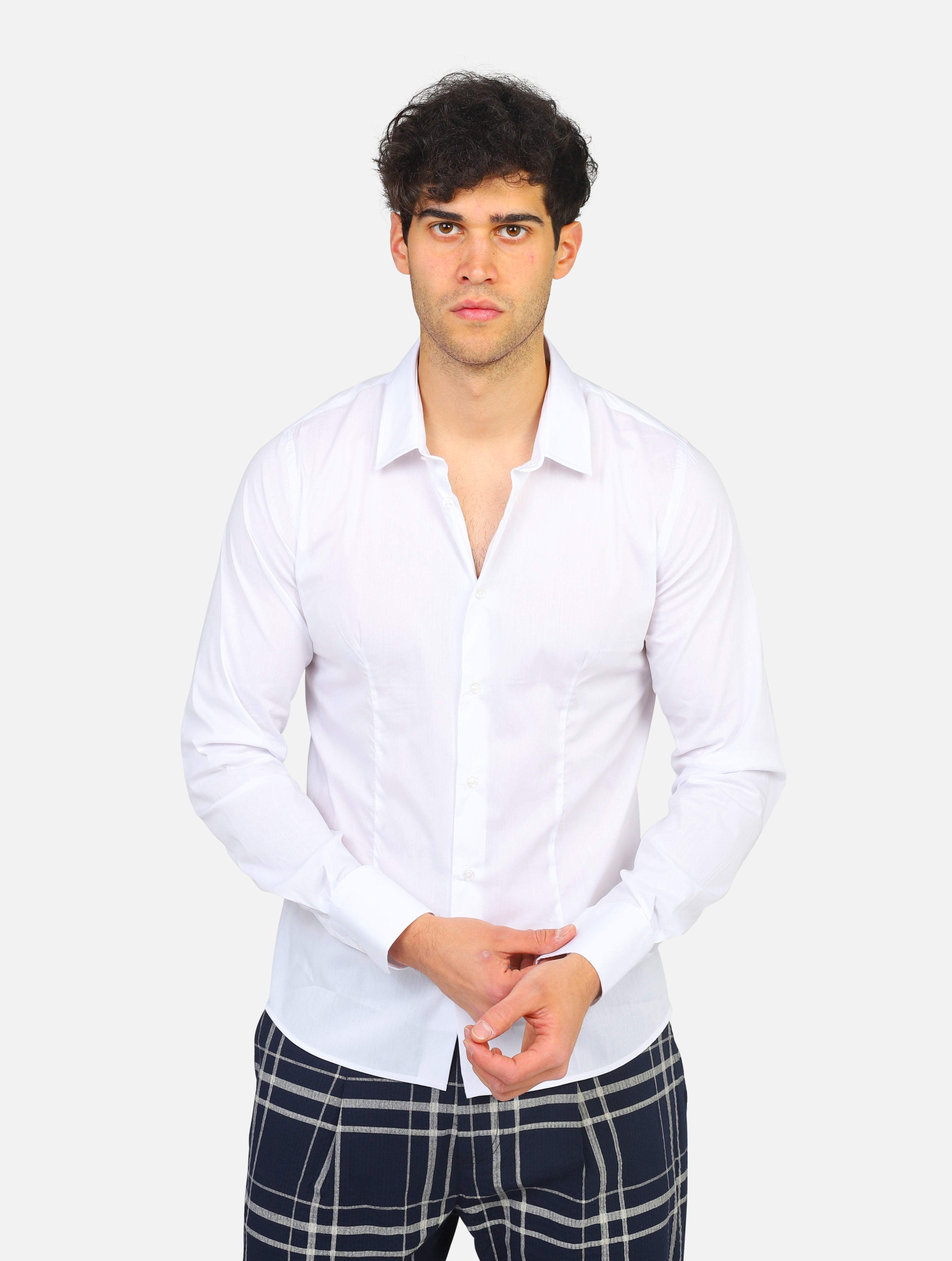 Camicia xagon man -  bianco man  - 1