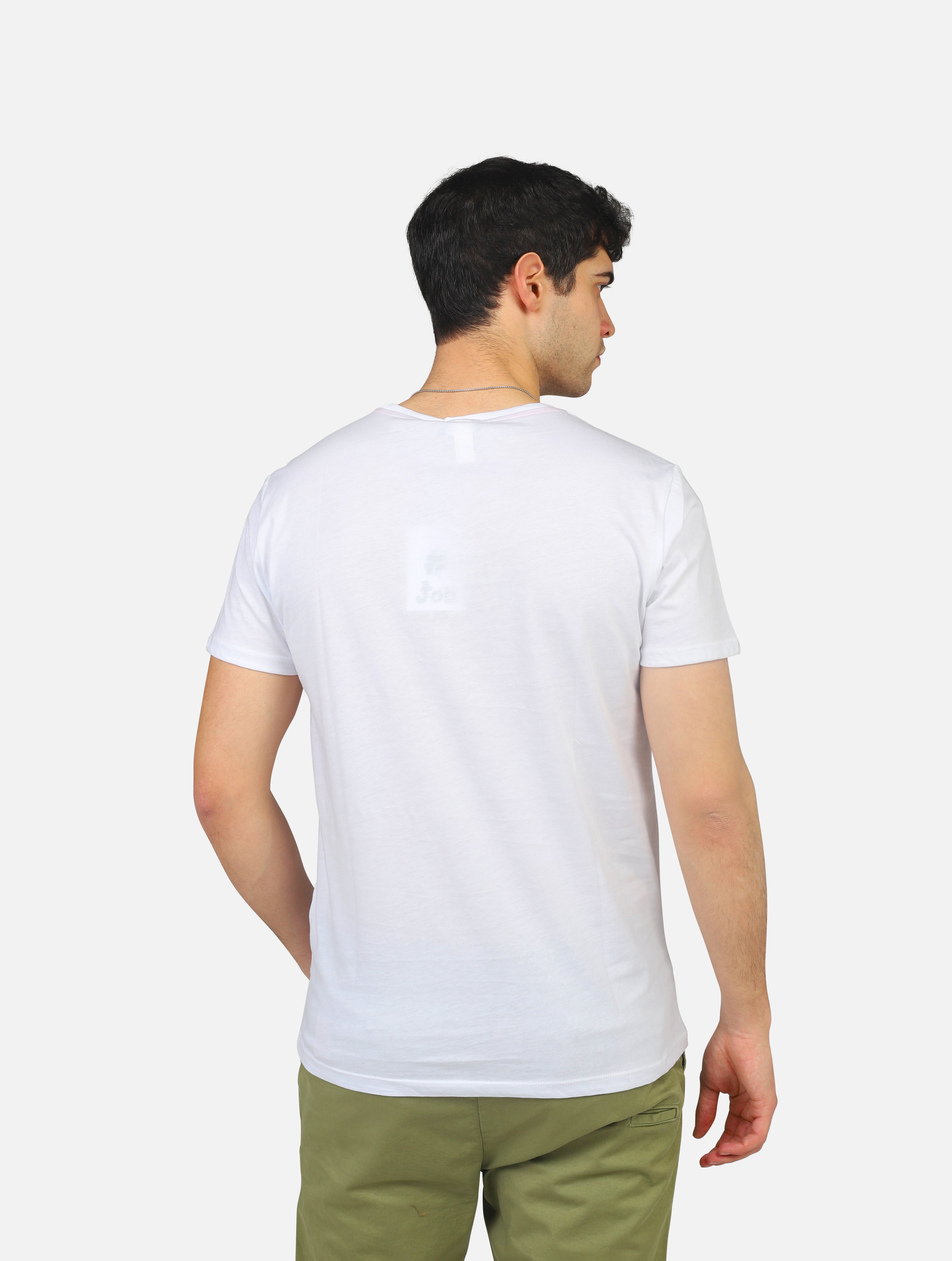 T-shirt #job  bianco uomo  - 4