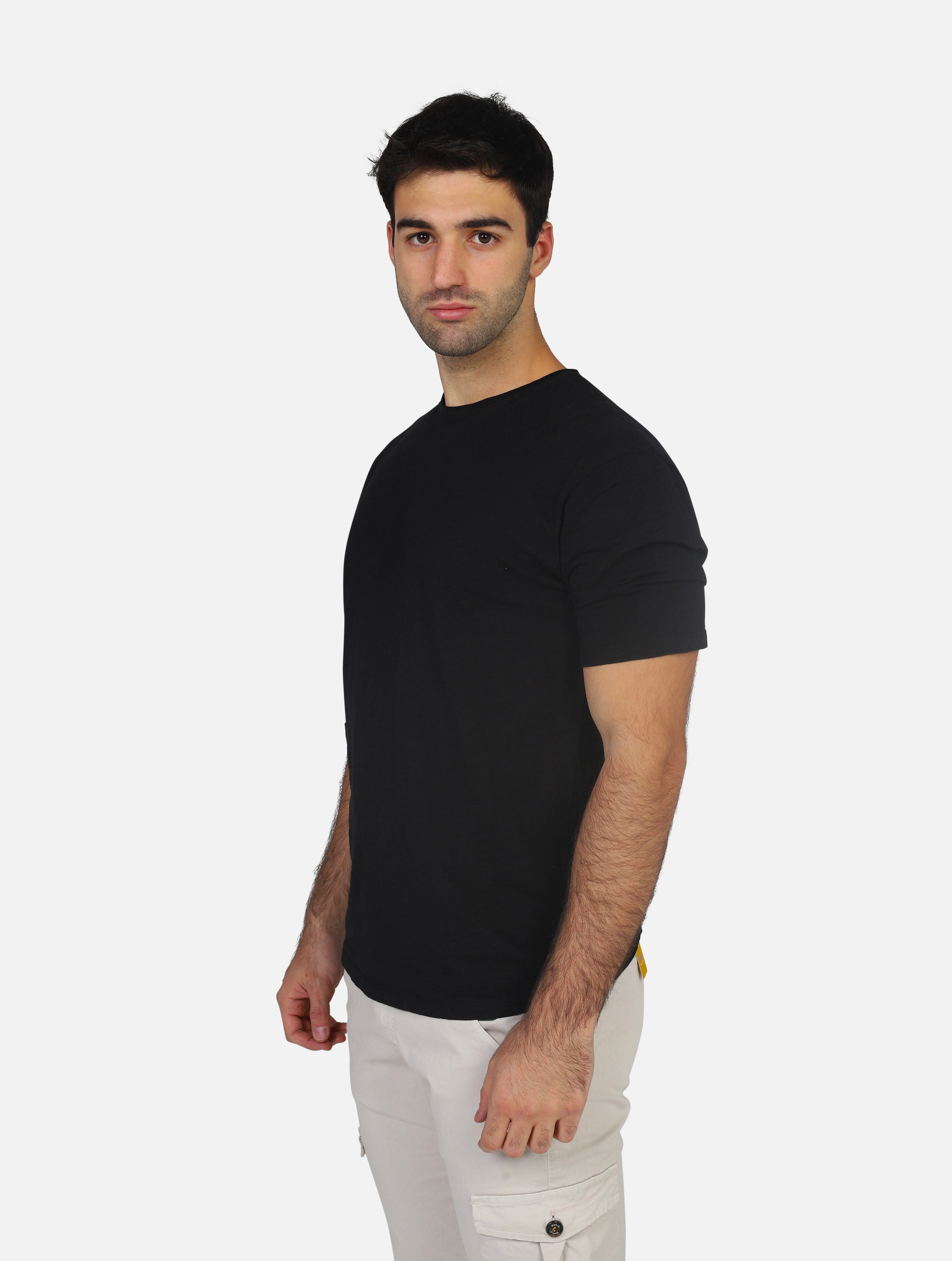 T-shirt gianni lupo  black uomo  - 2
