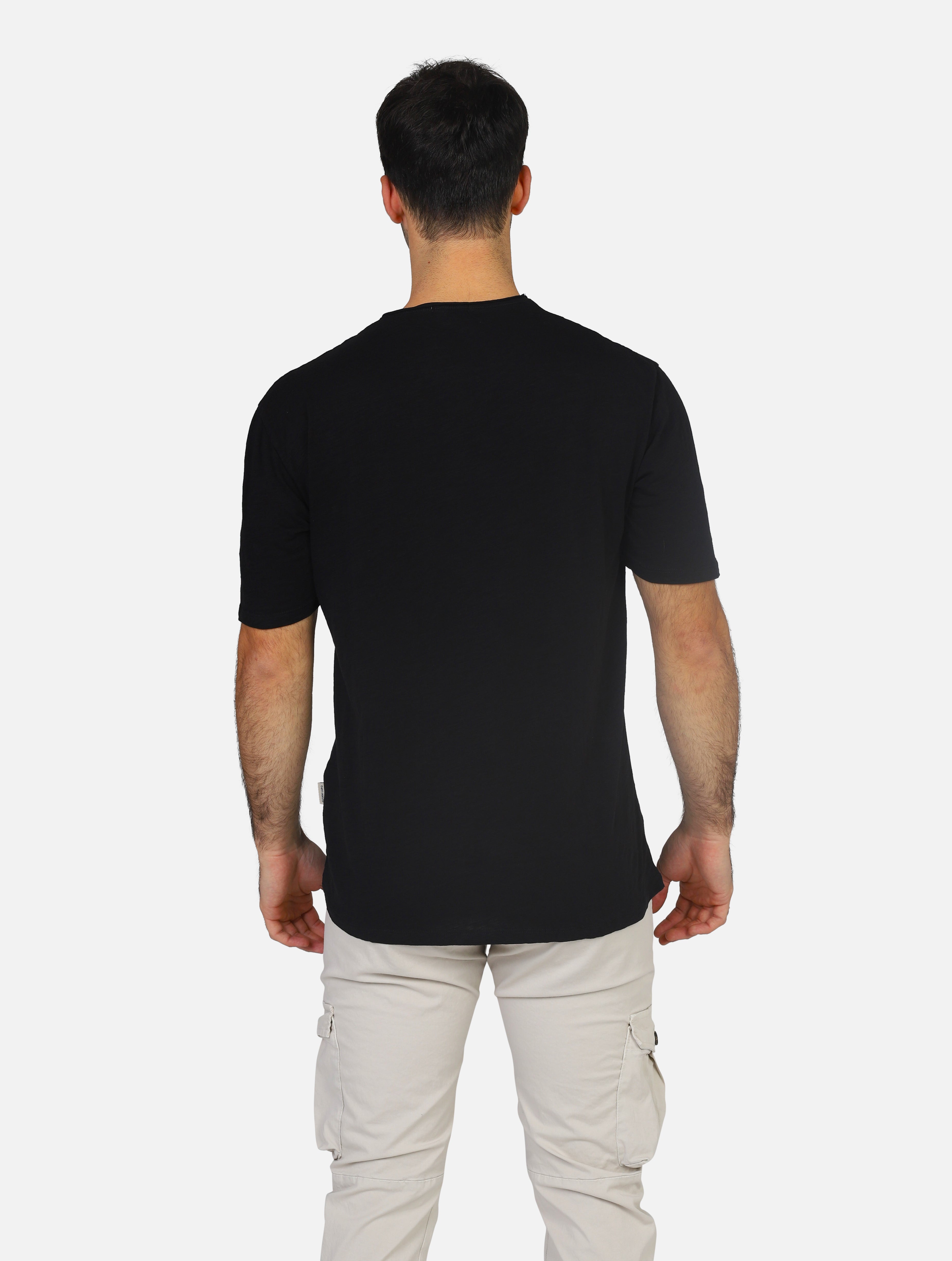 T-shirt gianni lupo  black uomo  - 3