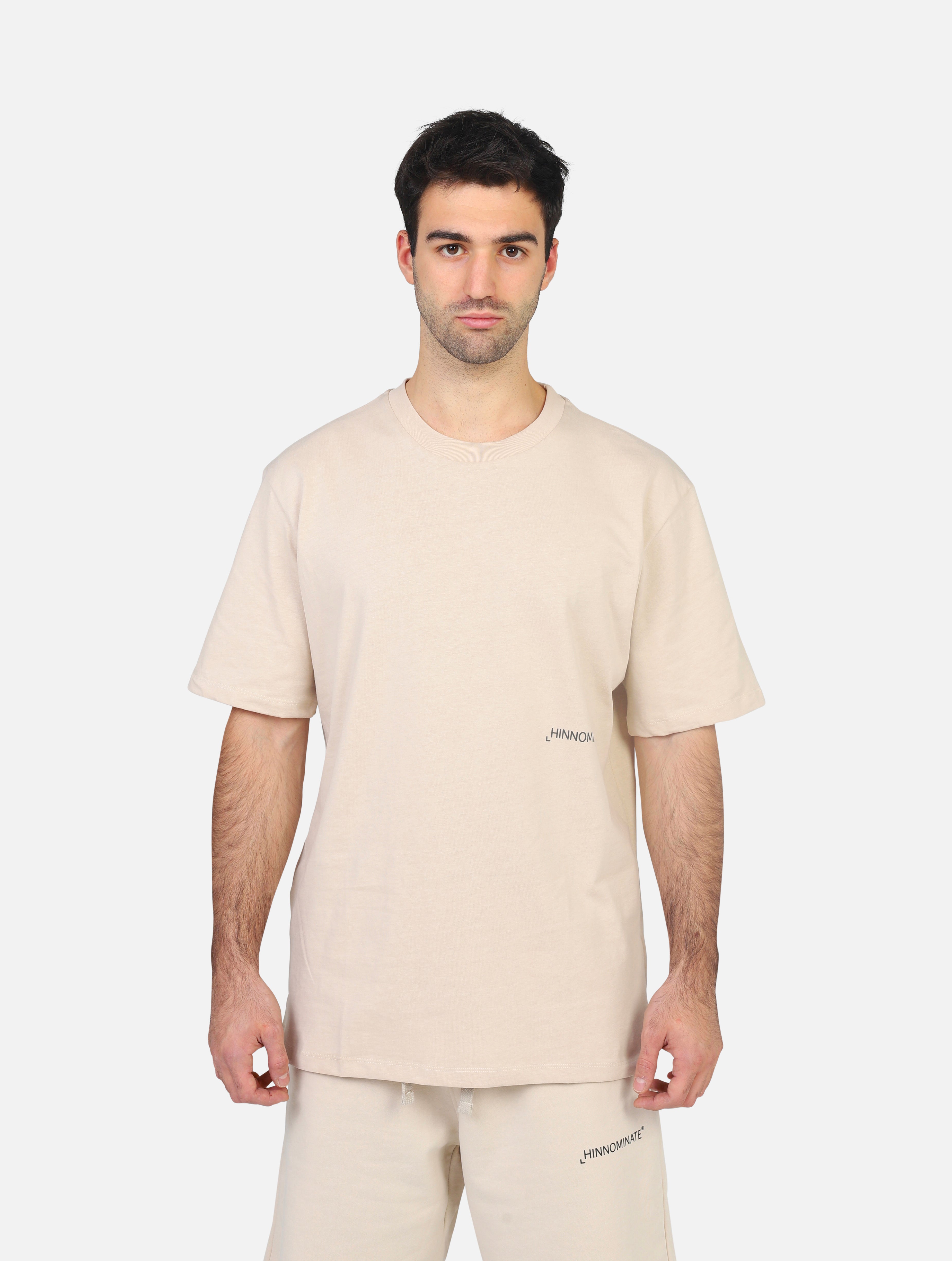 T-shirt hinnominate  beige uomo 